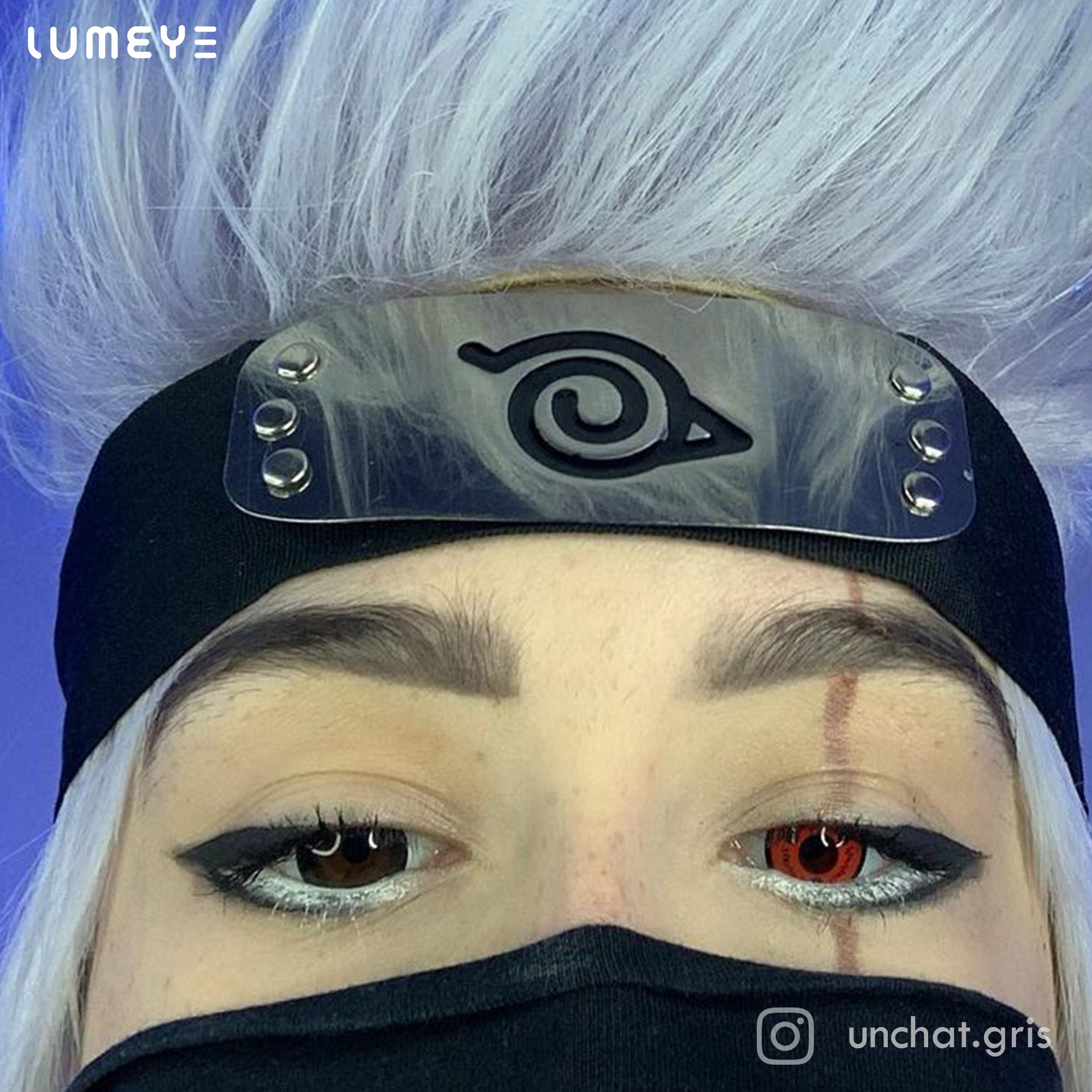 Best COLORED CONTACTS - Naruto - LUMEYE Triple Tomoe Sharingan Colored Contact Lenses - LUMEYE