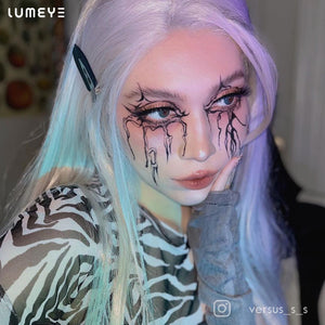 Best COLORED CONTACTS - LUMEYE Uranus Green Colored Contact Lenses - LUMEYE