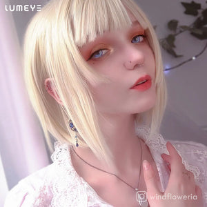 Best COLORED CONTACTS - LUMEYE Rio Blue Colored Contact Lenses - LUMEYE