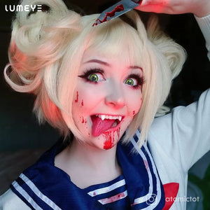 Best COLORED CONTACTS - LUMEYE Miku Green Colored Contact Lenses - LUMEYE