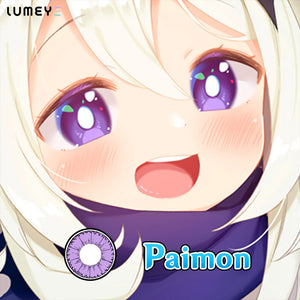 Best COLORED CONTACTS - Genshin Impact - LUMEYE Paimon Colored Contact Lenses - LUMEYE