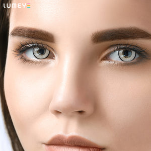 Best COLORED CONTACTS - LUMEYE Magic Gray Colored Contact Lenses - LUMEYE
