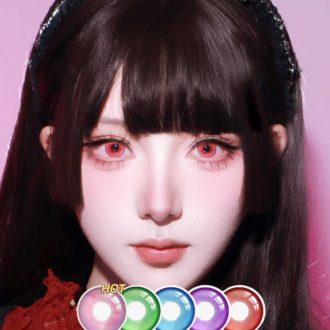 Eternal Night Mystic Purple Colored Contacts - 6PCs