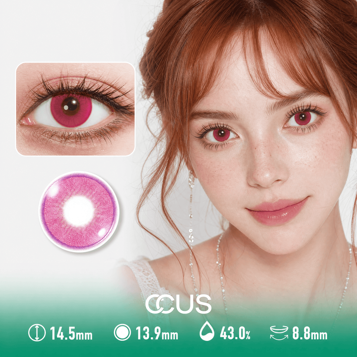 Seville Moon Pearl White Contact Lenses