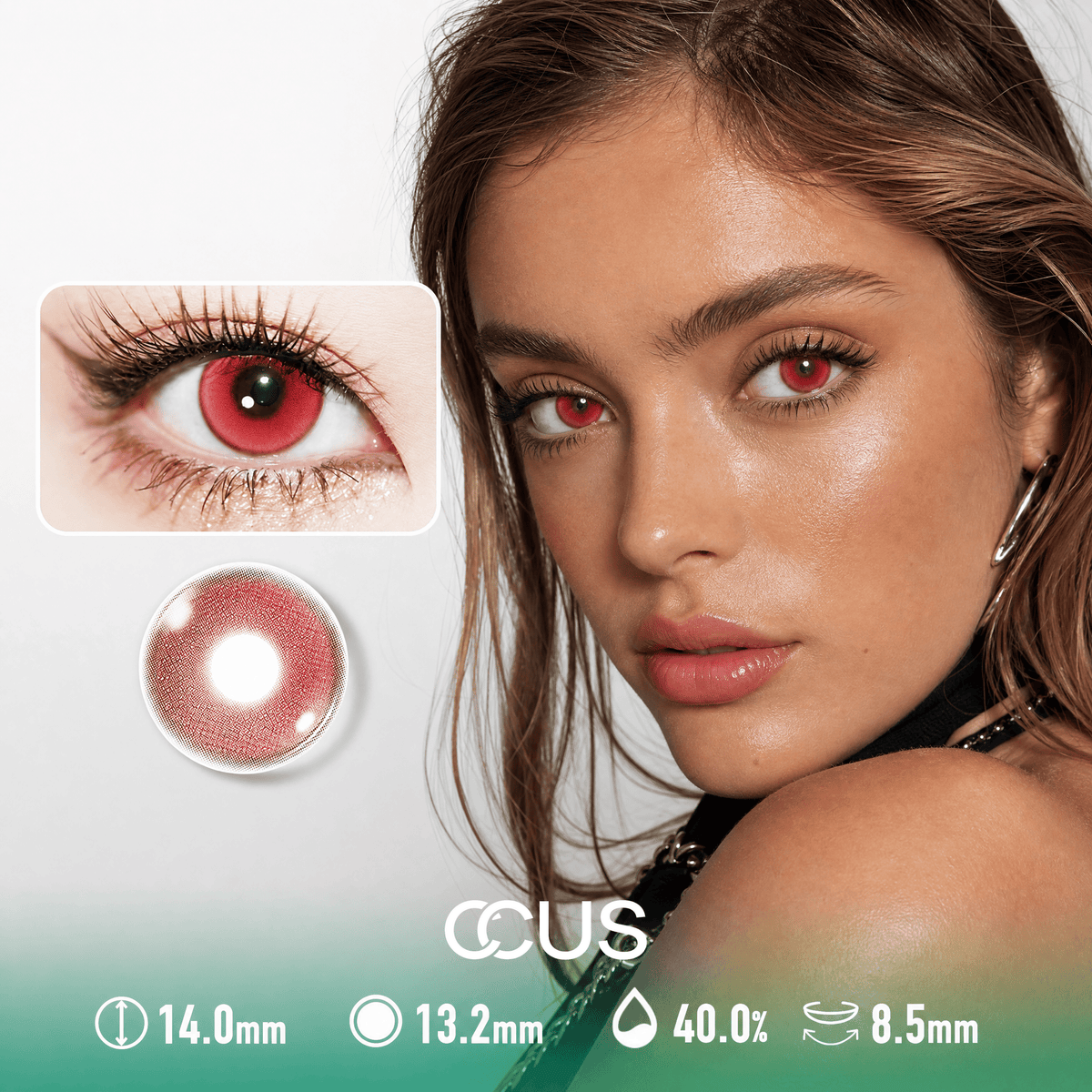 Sunlit Tulip Gold Contact Lenses