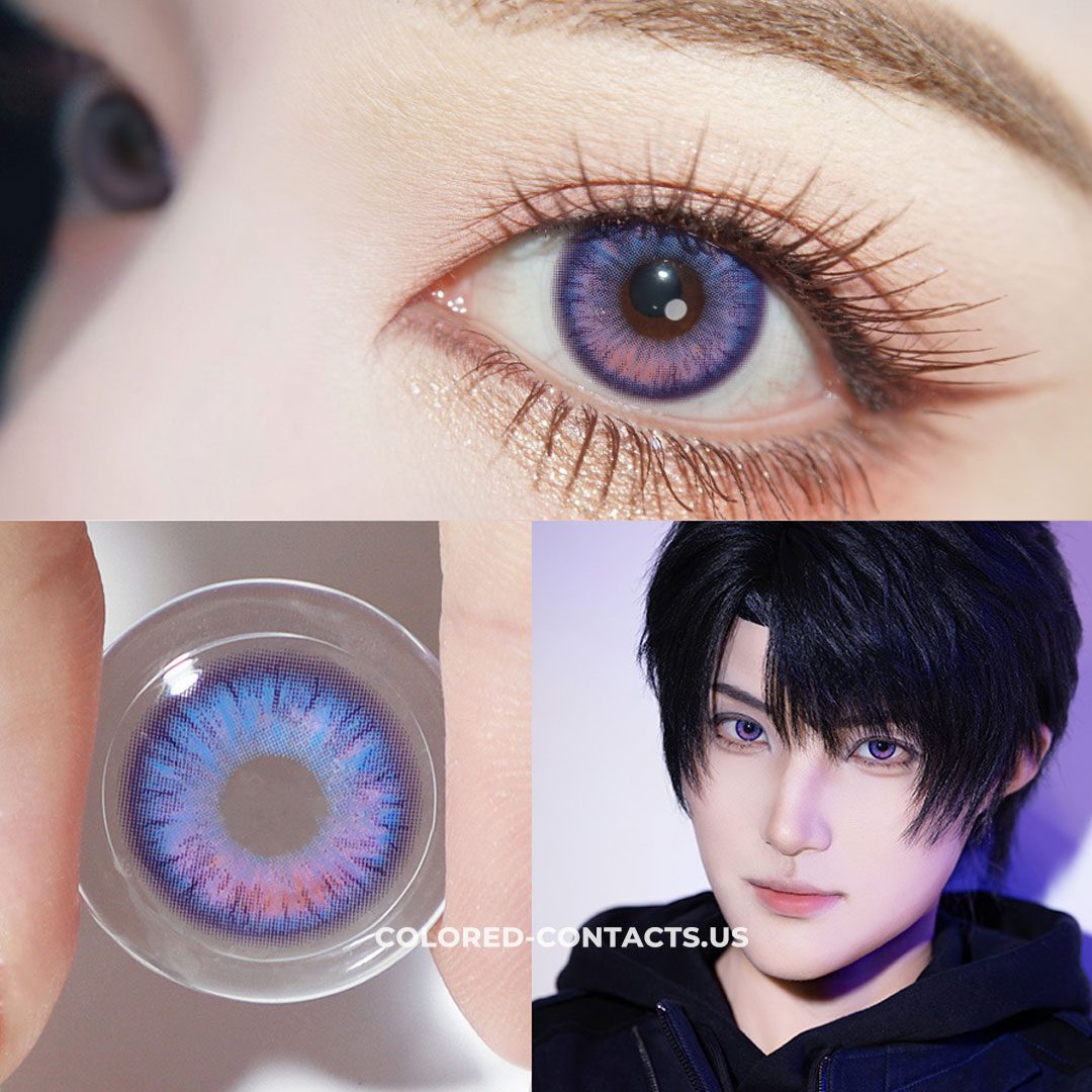 Amethyst Dream Violet Colored Contacts