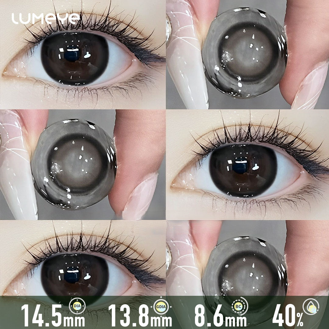 Ash Brown Color Contact Lenses