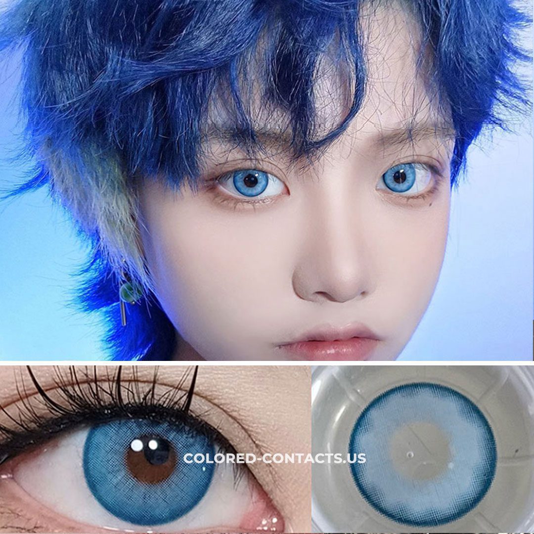 Bluebells Blue Colored Contacts