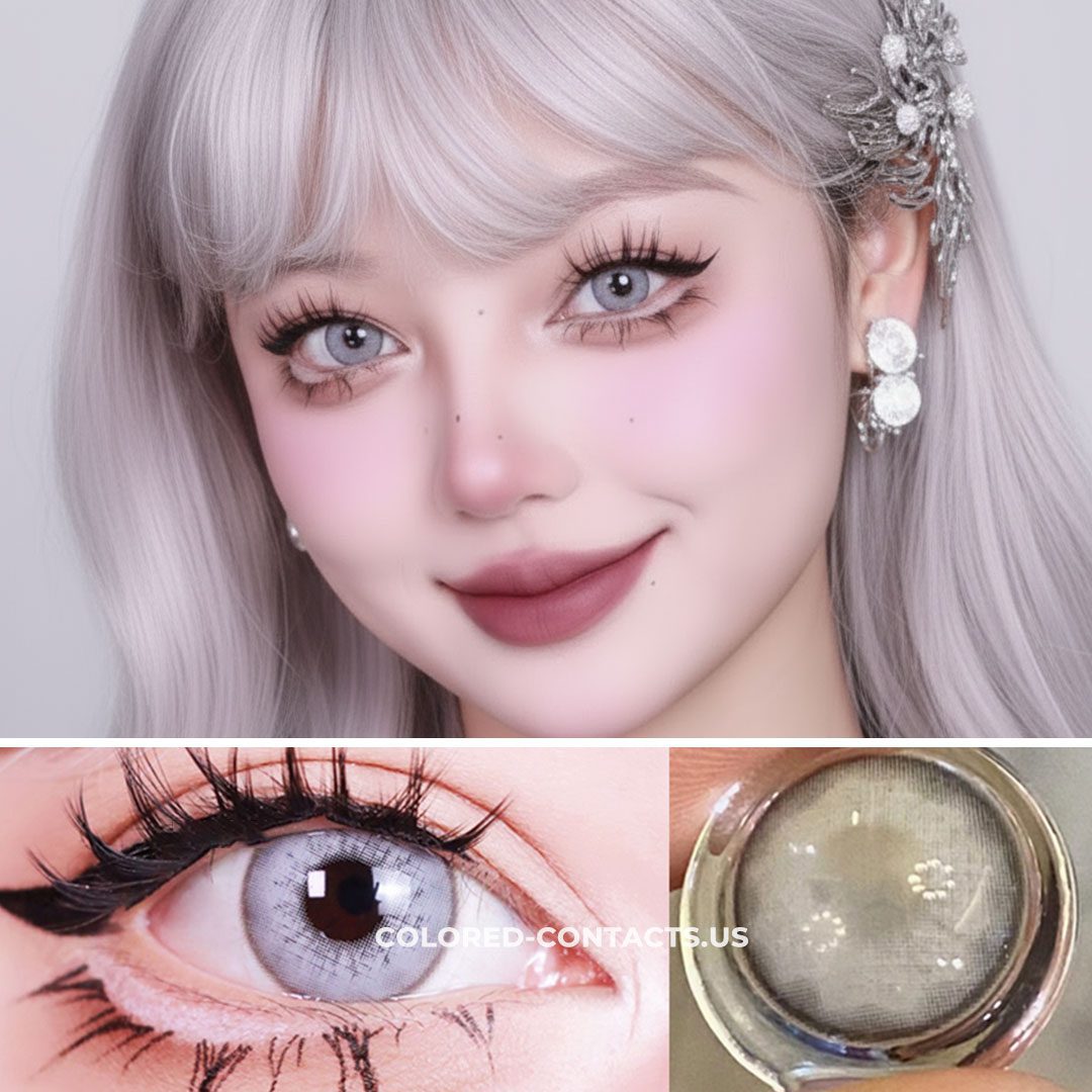 Bluebells Pearl Grey Colored Contacts