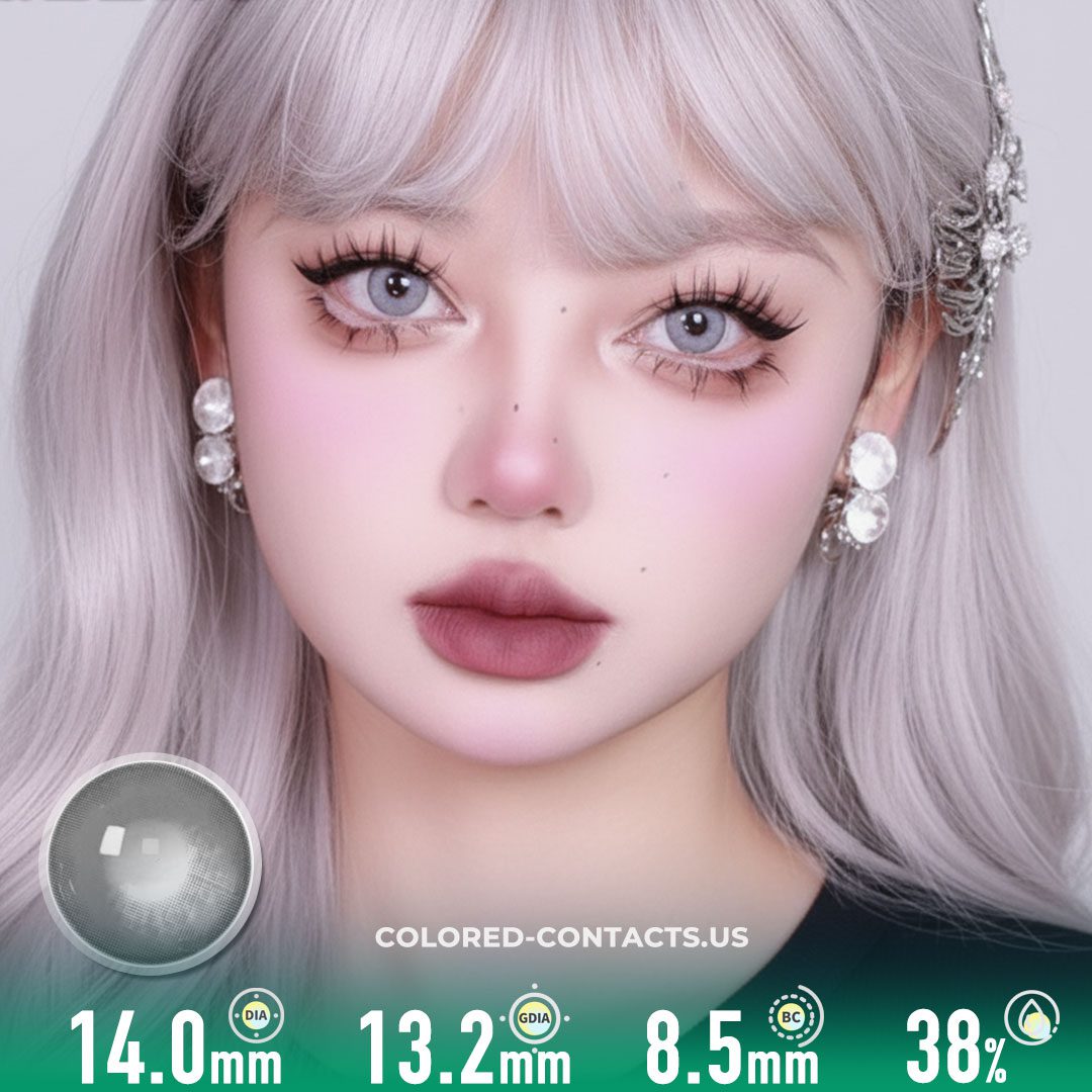 Bluebells Pearl Grey Colored Contacts