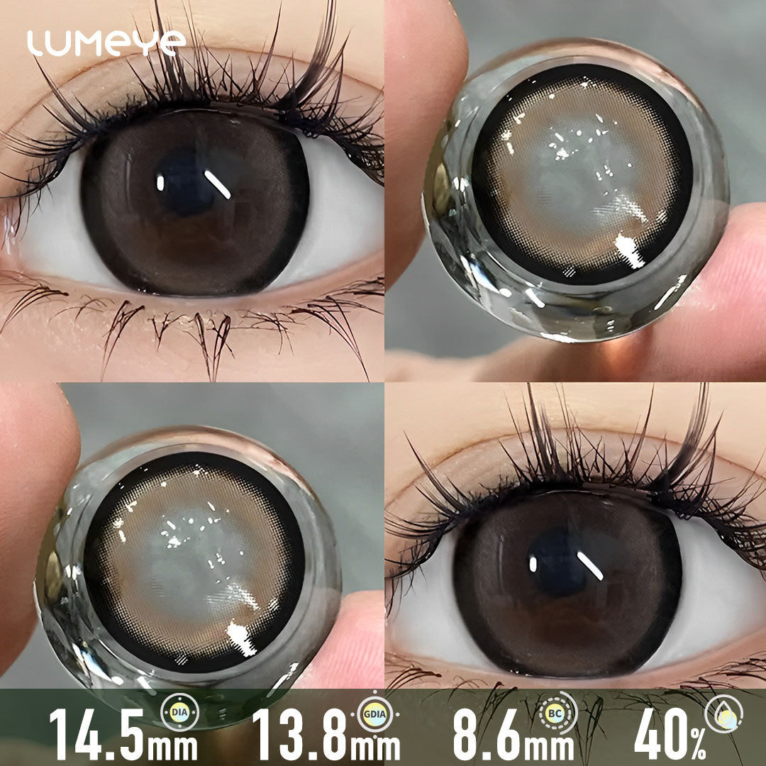 Bronze Goddess Ombre Ray Contact Lenses