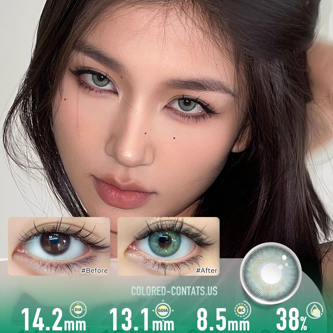 Mystic Green Night Spirit Contact Lenses (10-Pack)