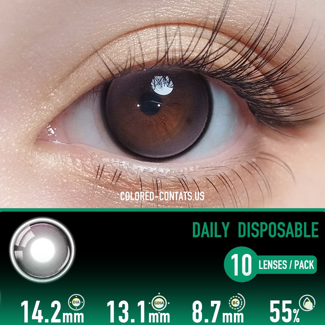 Soft Purple Grape Contact Lenses
