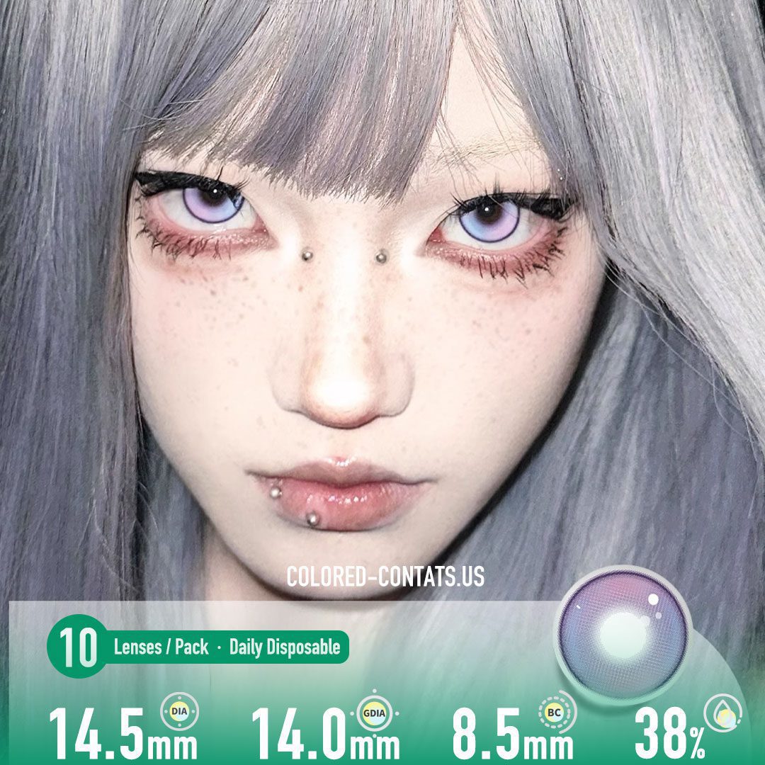 Twilight Ombre Purple Contact Lenses – 10PCs