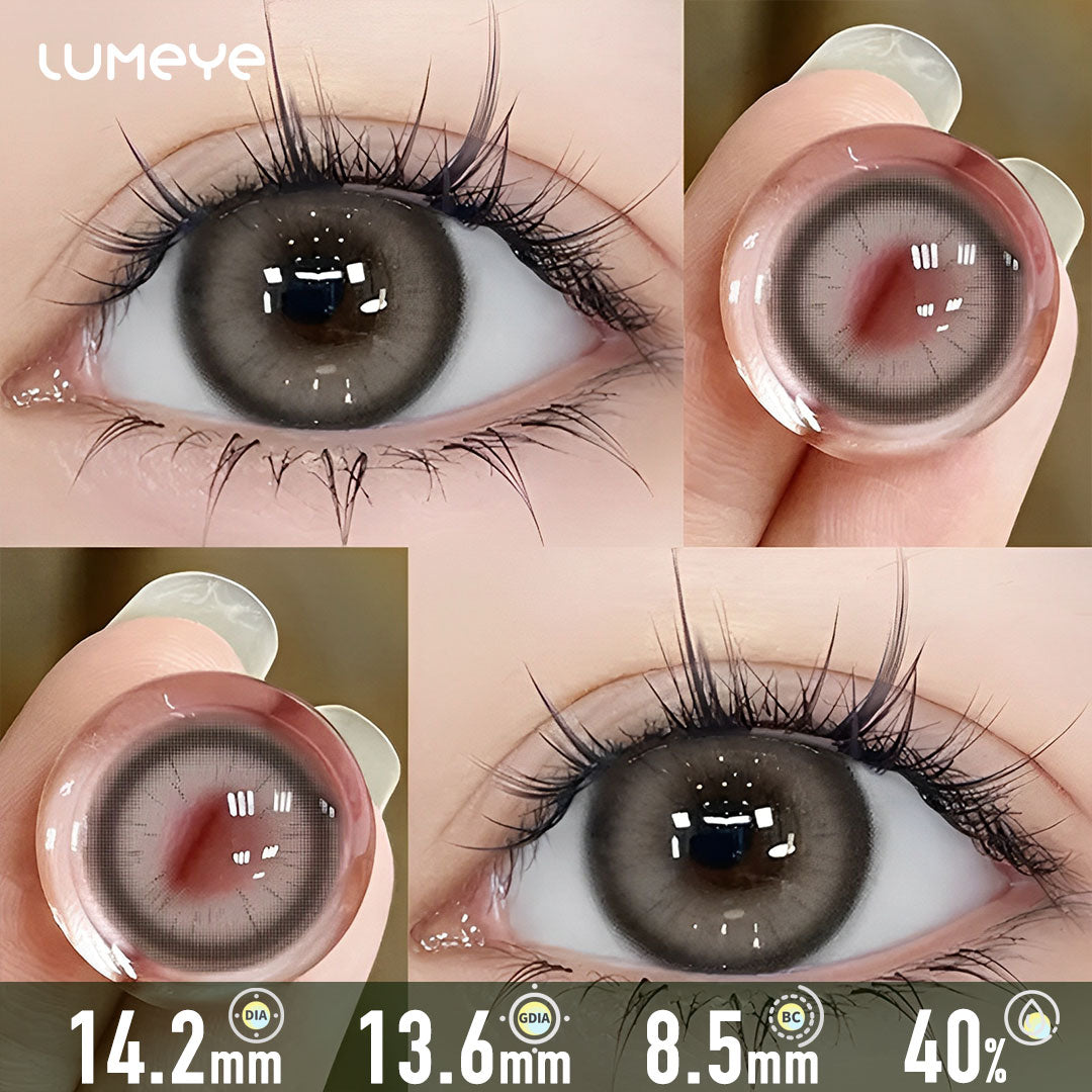 Caramel Cloud Brown Contact Lenses