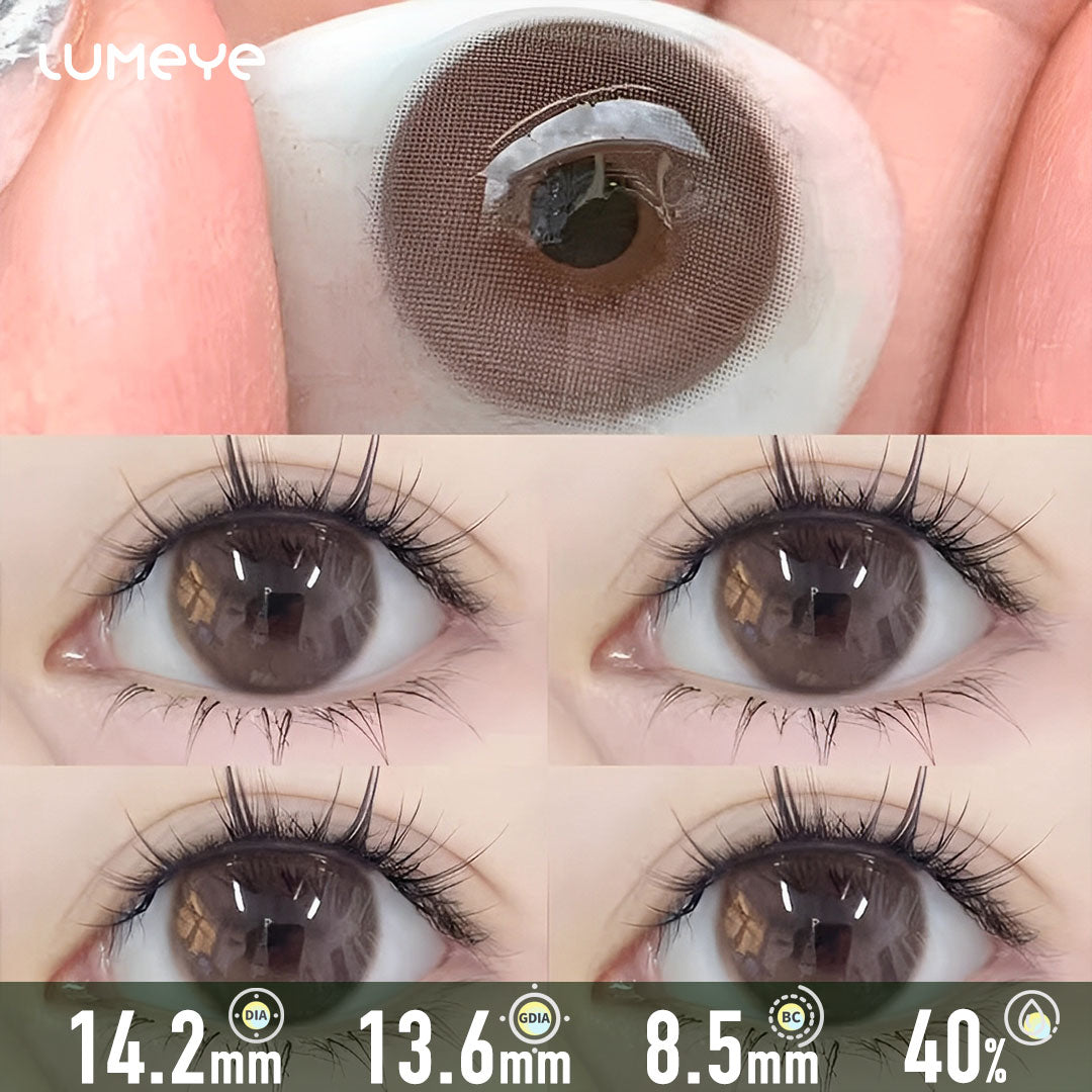 Caramel Latte Brown Contact Lenses