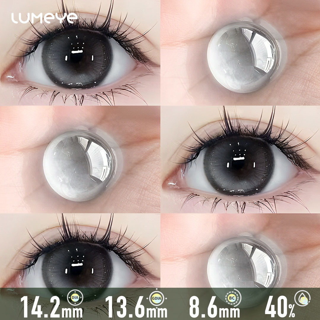 Crystal Cloud Grey Contact Lenses