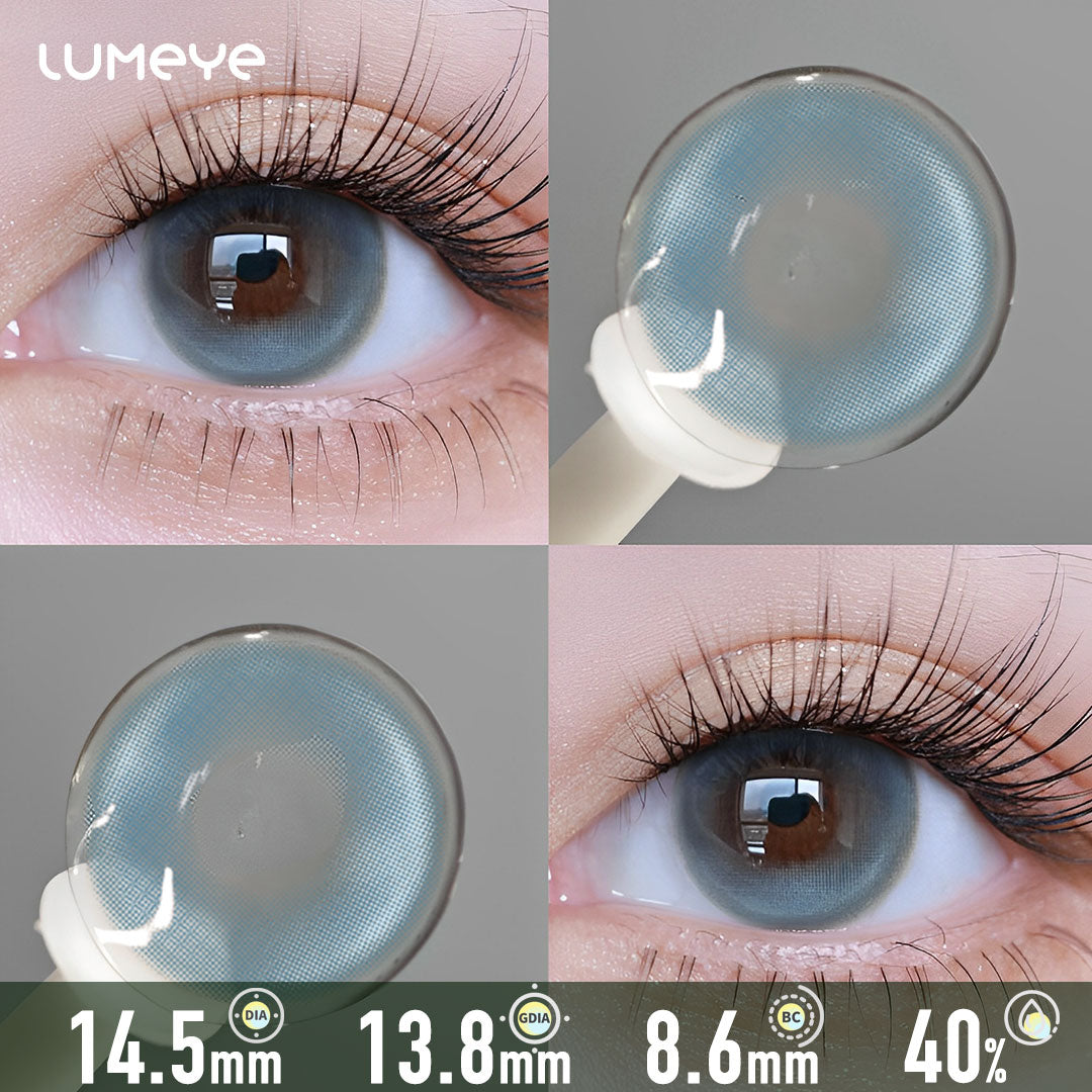 Crystal Ocean Blue Contact Lenses