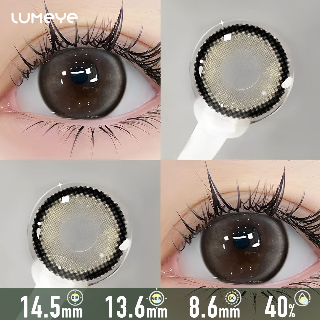 Elegant Cambridge Amber Contact Lenses