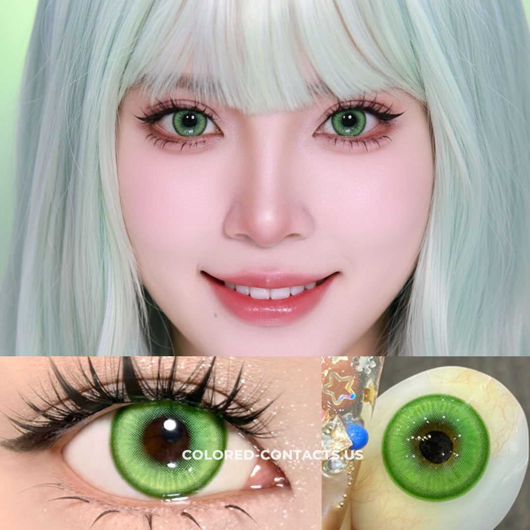 Emerald Jewel Green Contacts | 4-Lens Pack
