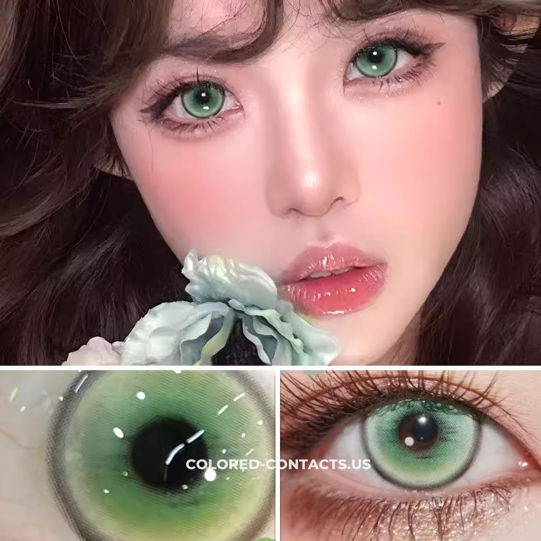 Enchanted Forest Green Colored Contacts | 4-Lens Pack