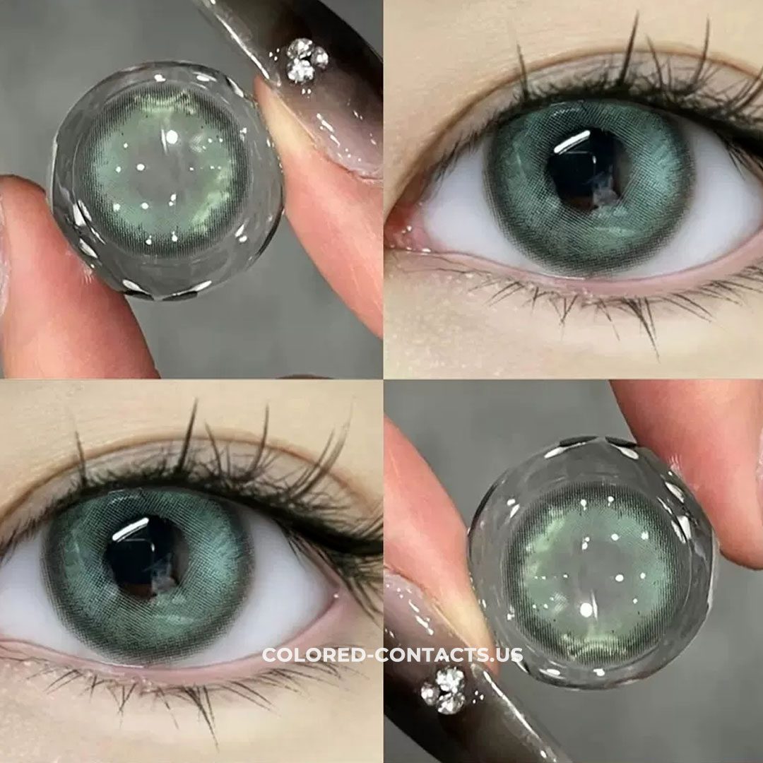 Enchanting Sage Green Contact Lens