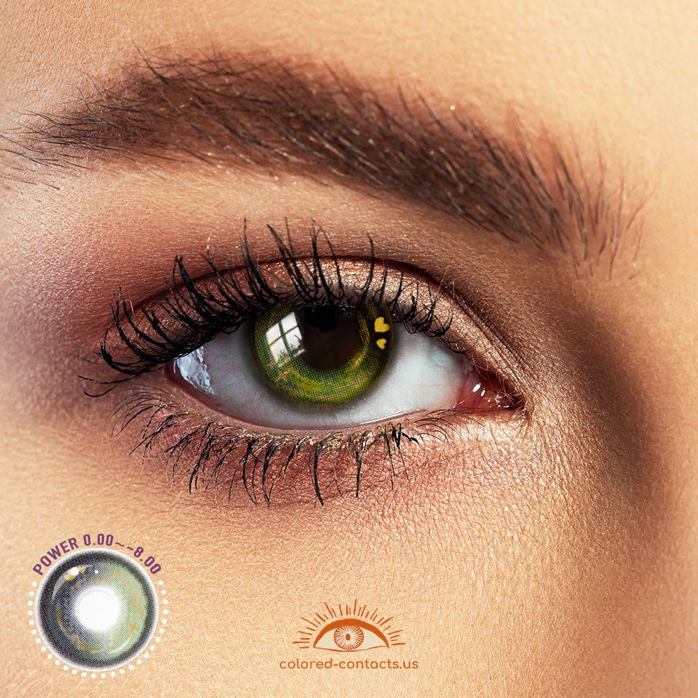 Fairy Swamp Green Colored Contacts