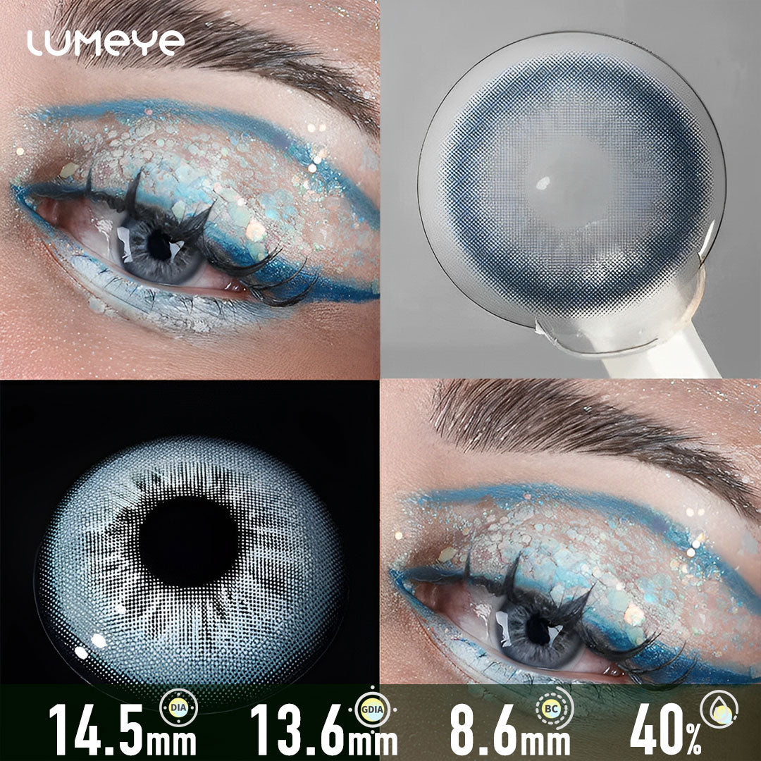 Glacier Blue Contact Lenses