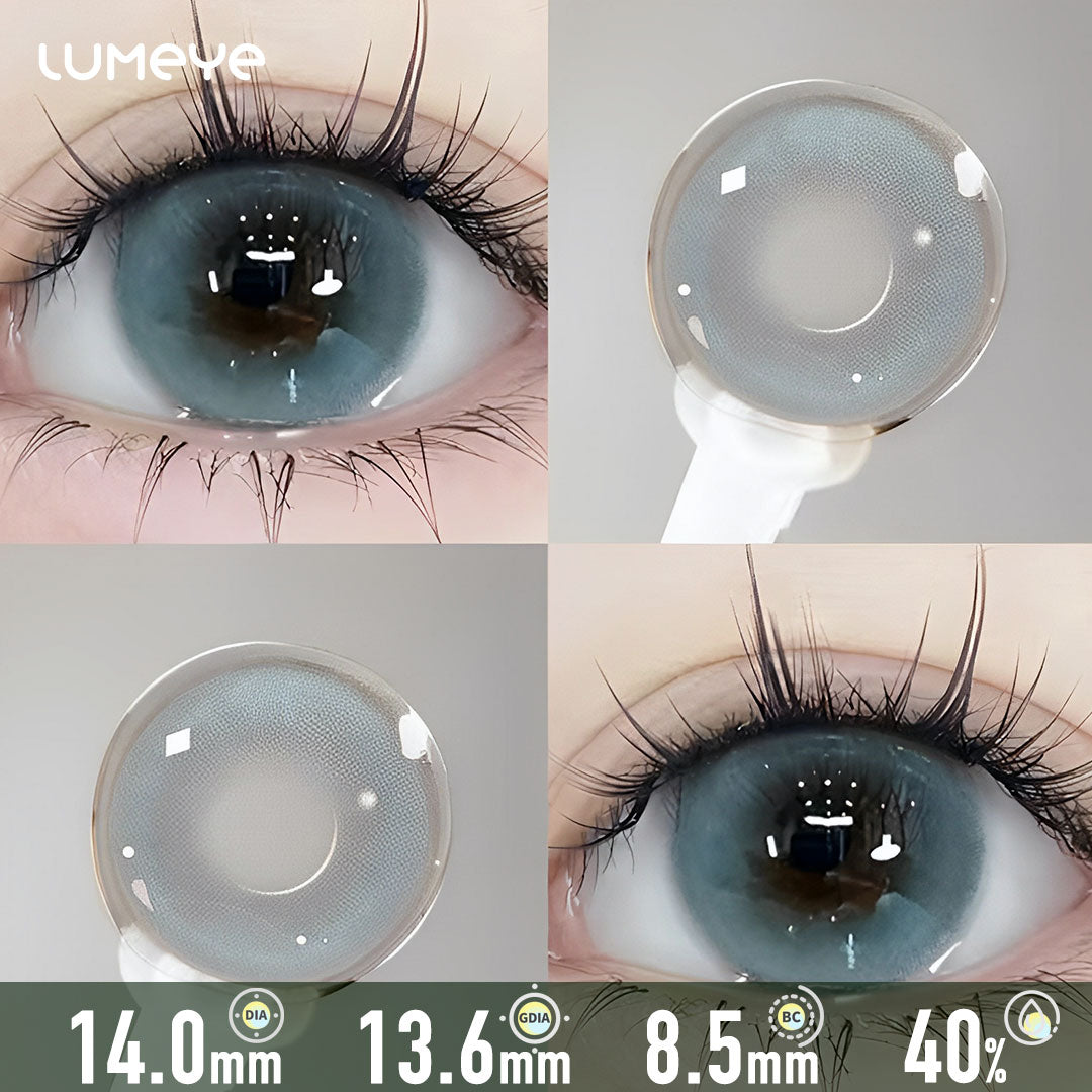 Glacier Dawn Blue Contact Lenses