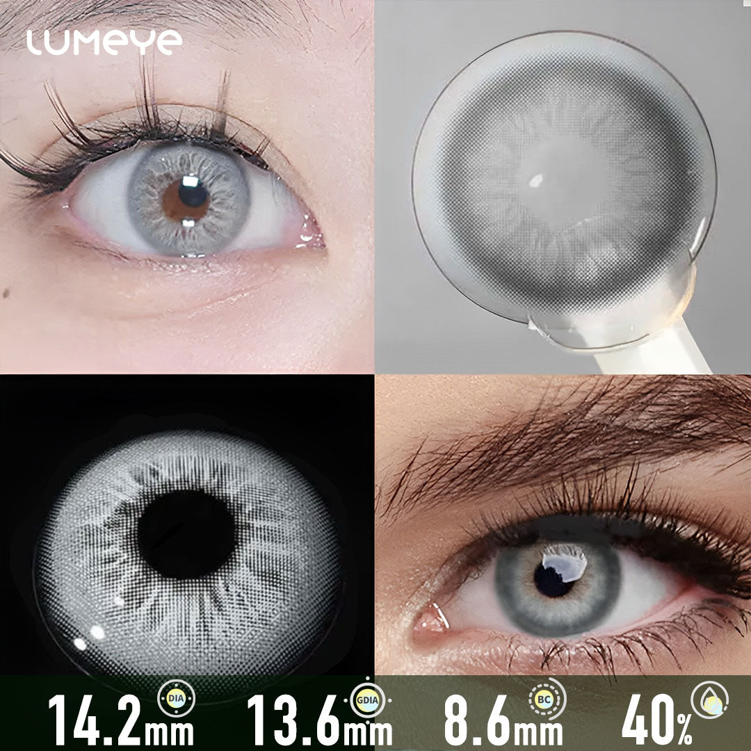 Glacier Grey Contact Lenses