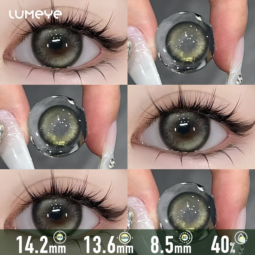 Golden Moss Contact Lenses