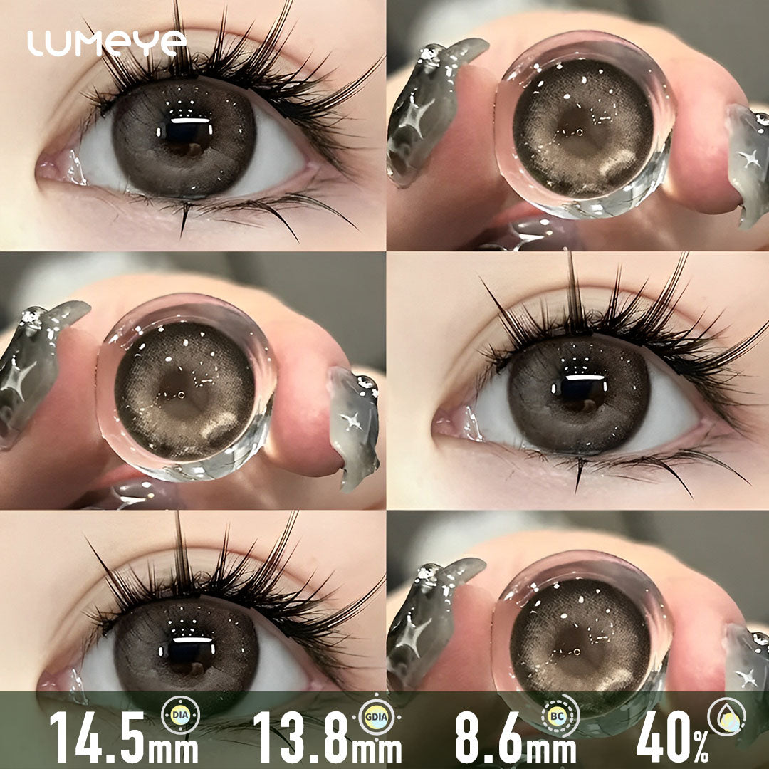 Graceful Caramel Brown Contact Lenses