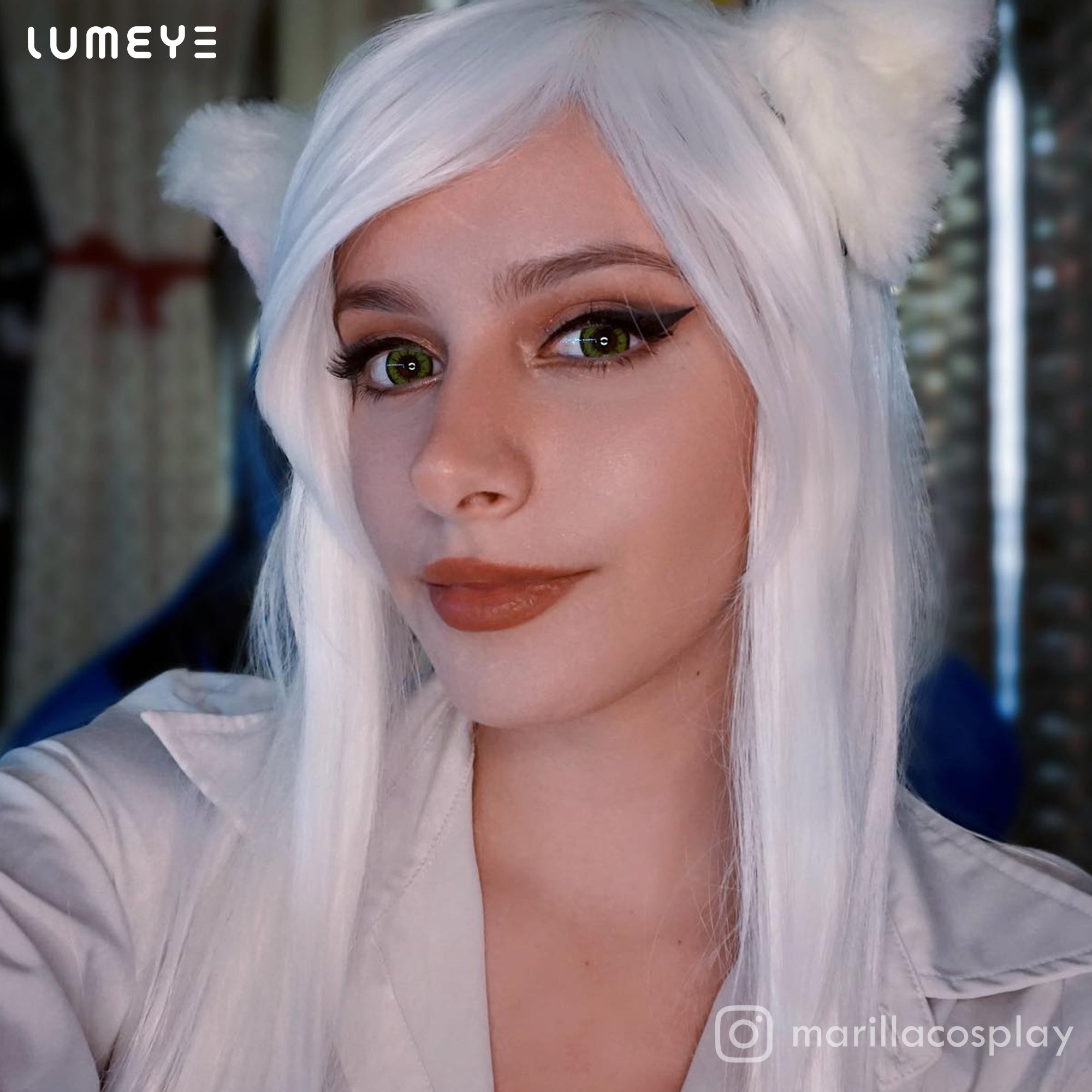 Best COLORED CONTACTS - Genshin Impact - LUMEYE Xiao Colored Contact Lenses - LUMEYE