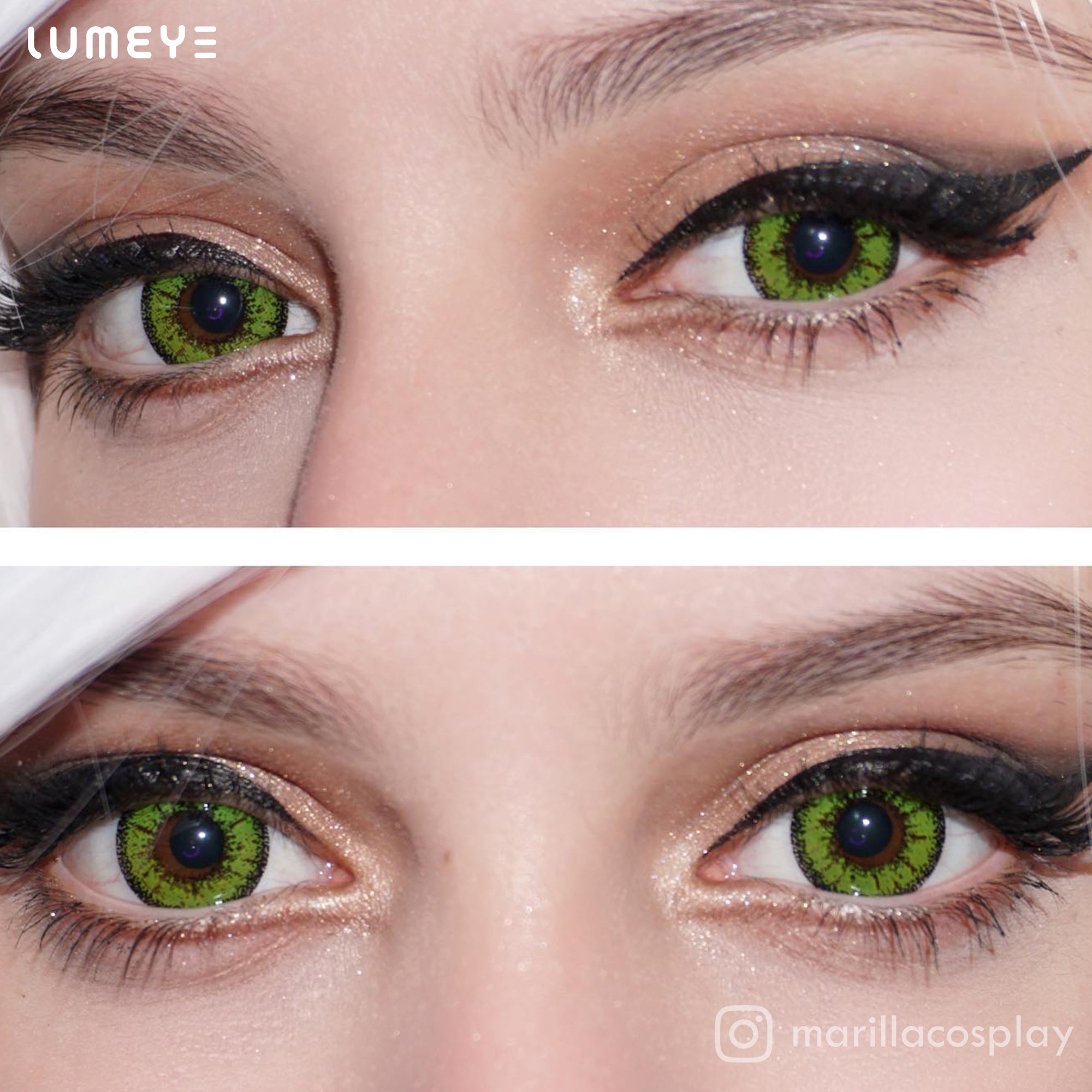 Best COLORED CONTACTS - LUMEYE Kise Ryota Yellow Colored Contact Lenses - LUMEYE
