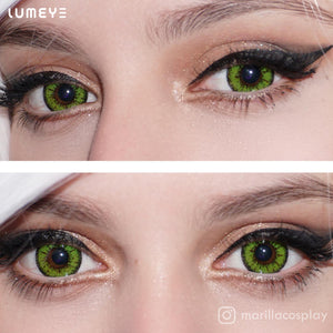 Best COLORED CONTACTS - LUMEYE Kise Ryota Yellow Colored Contact Lenses - LUMEYE