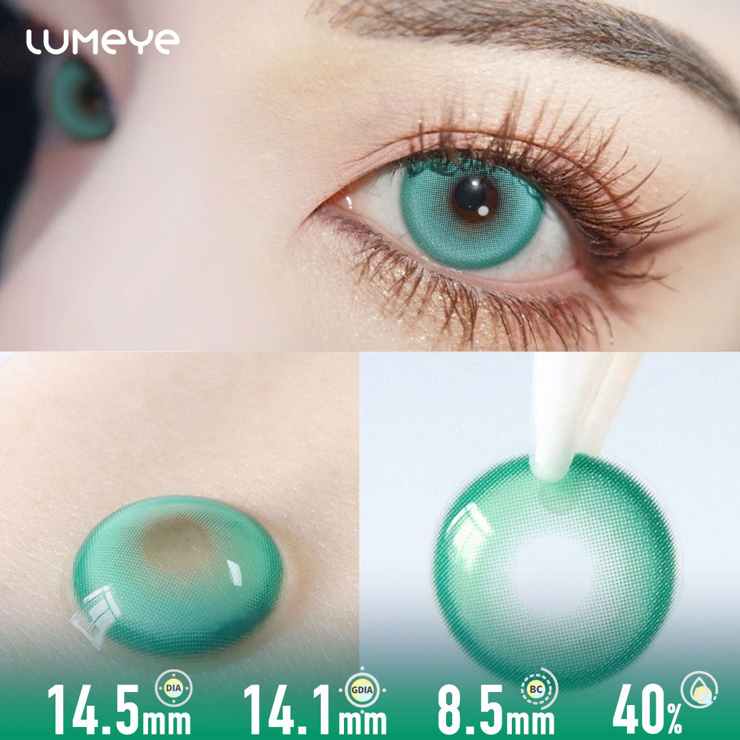 Mermaid Gem Green Contact Lenses (10 PCS)