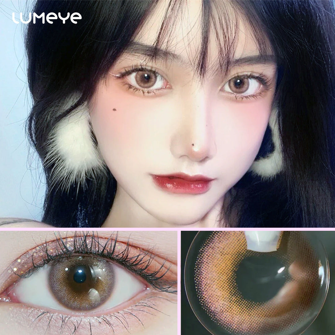 Cocoa Basilic Brown Contact Lenses