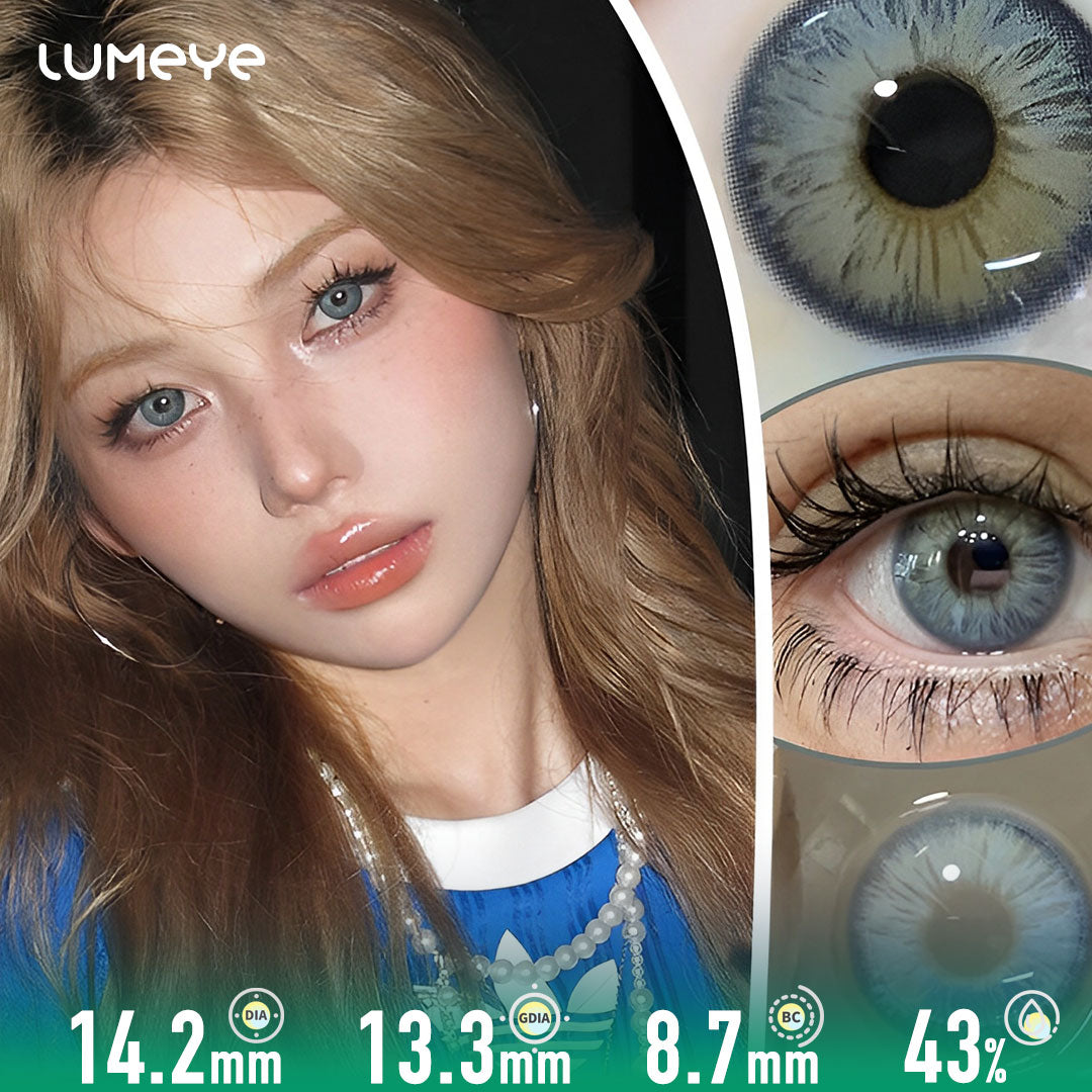 American Alluring Blue Contact Lenses (10 PCS)