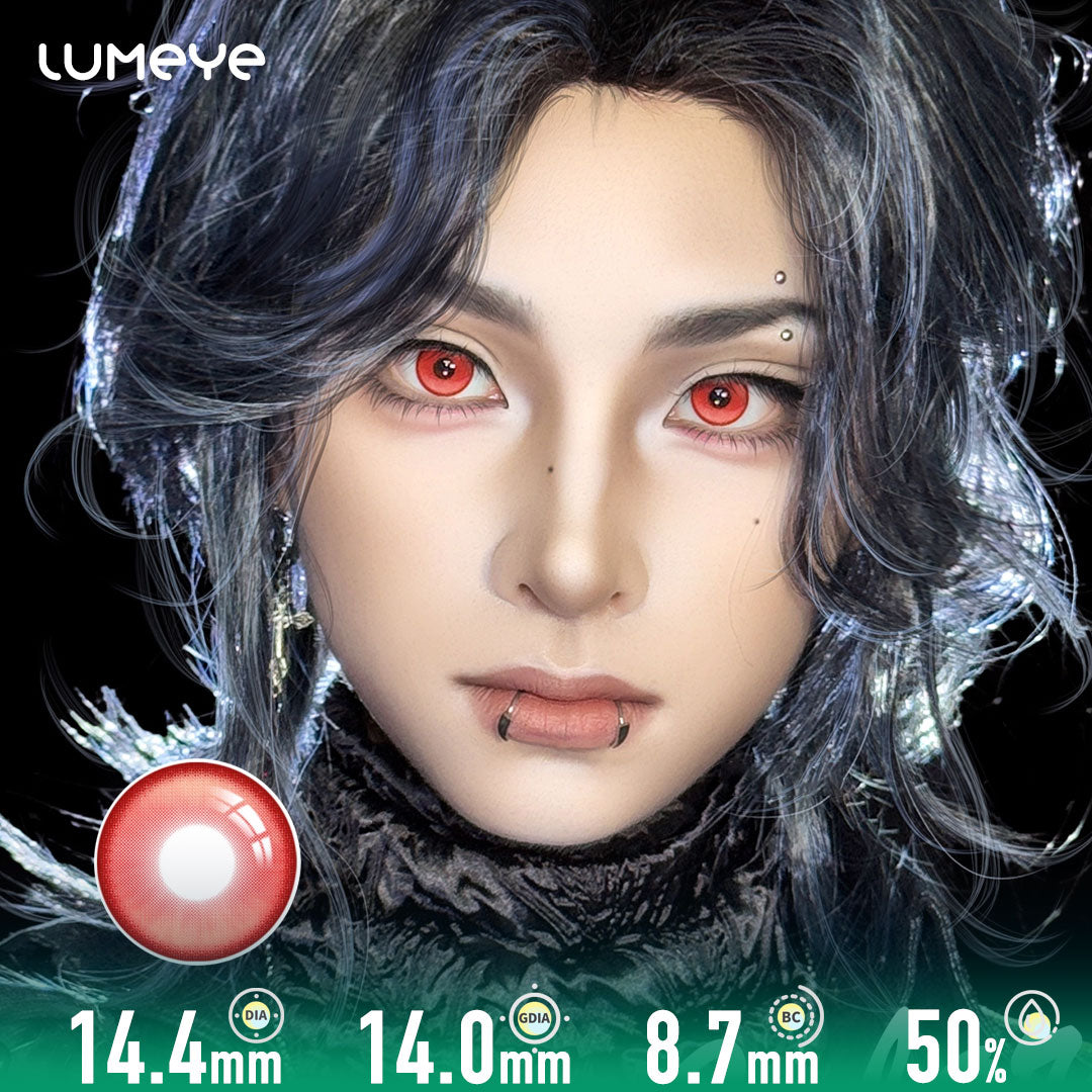 Blood Mist Crimson Colored Contacts - 6PCs