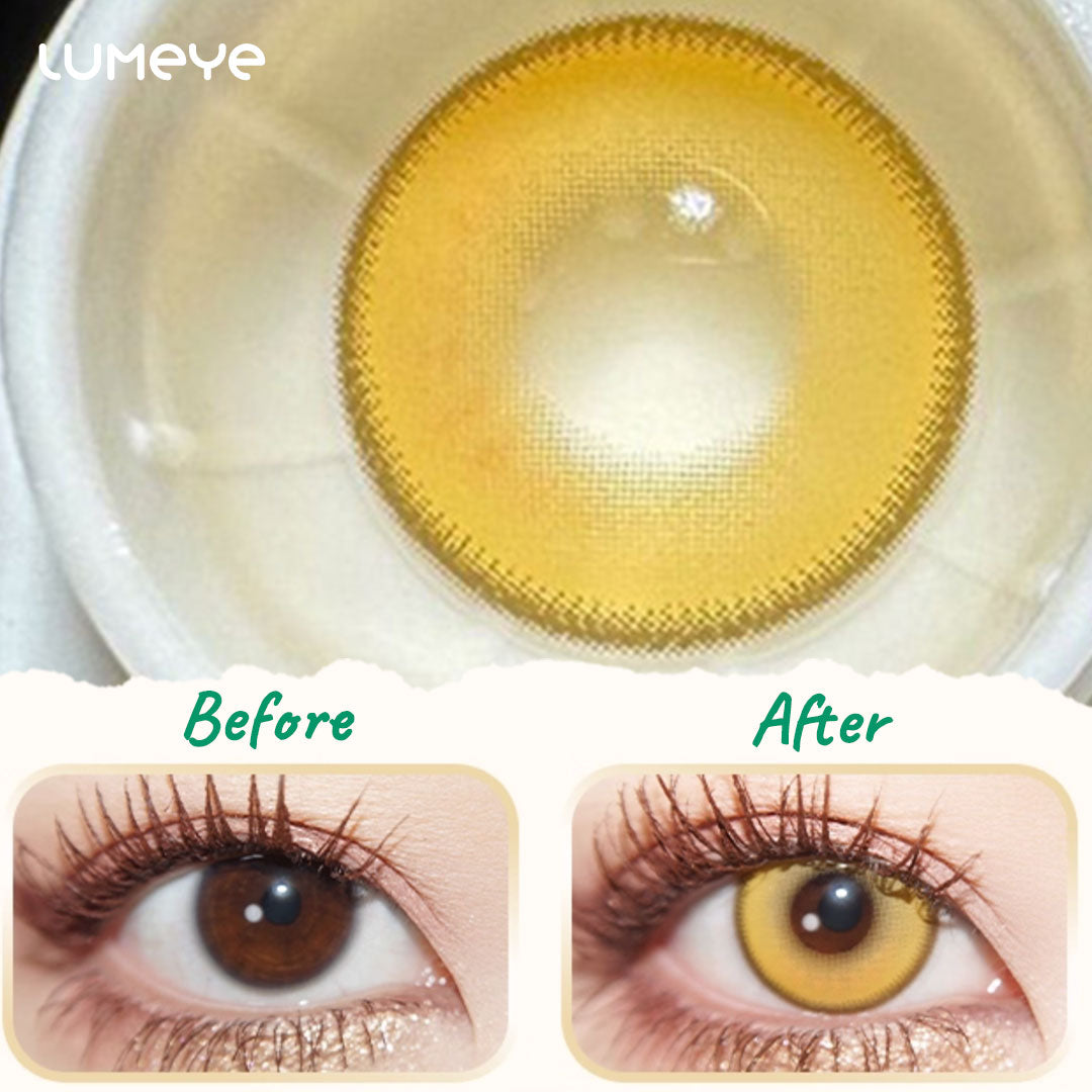 Champagne Shimmer Contact Lenses | 4-Lens Pack