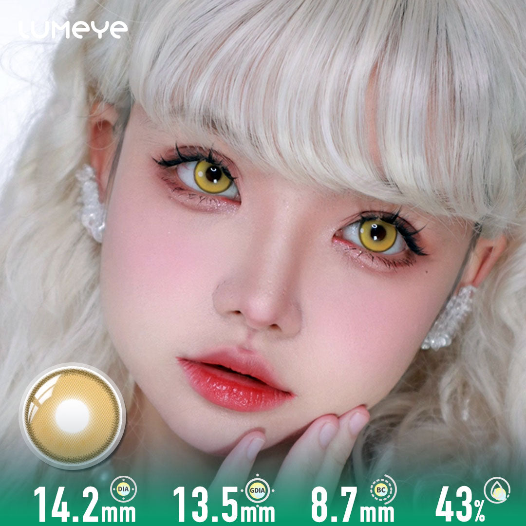 Champagne Shimmer Contact Lenses | 4-Lens Pack
