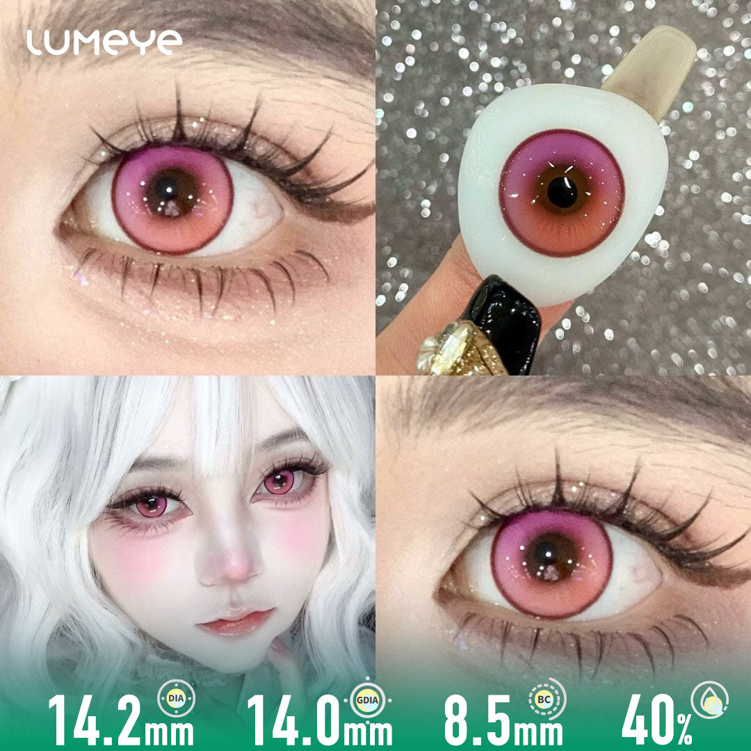 LUMEYE Colorful Rainbow Colored Contact Lenses | 4-Lens Pack