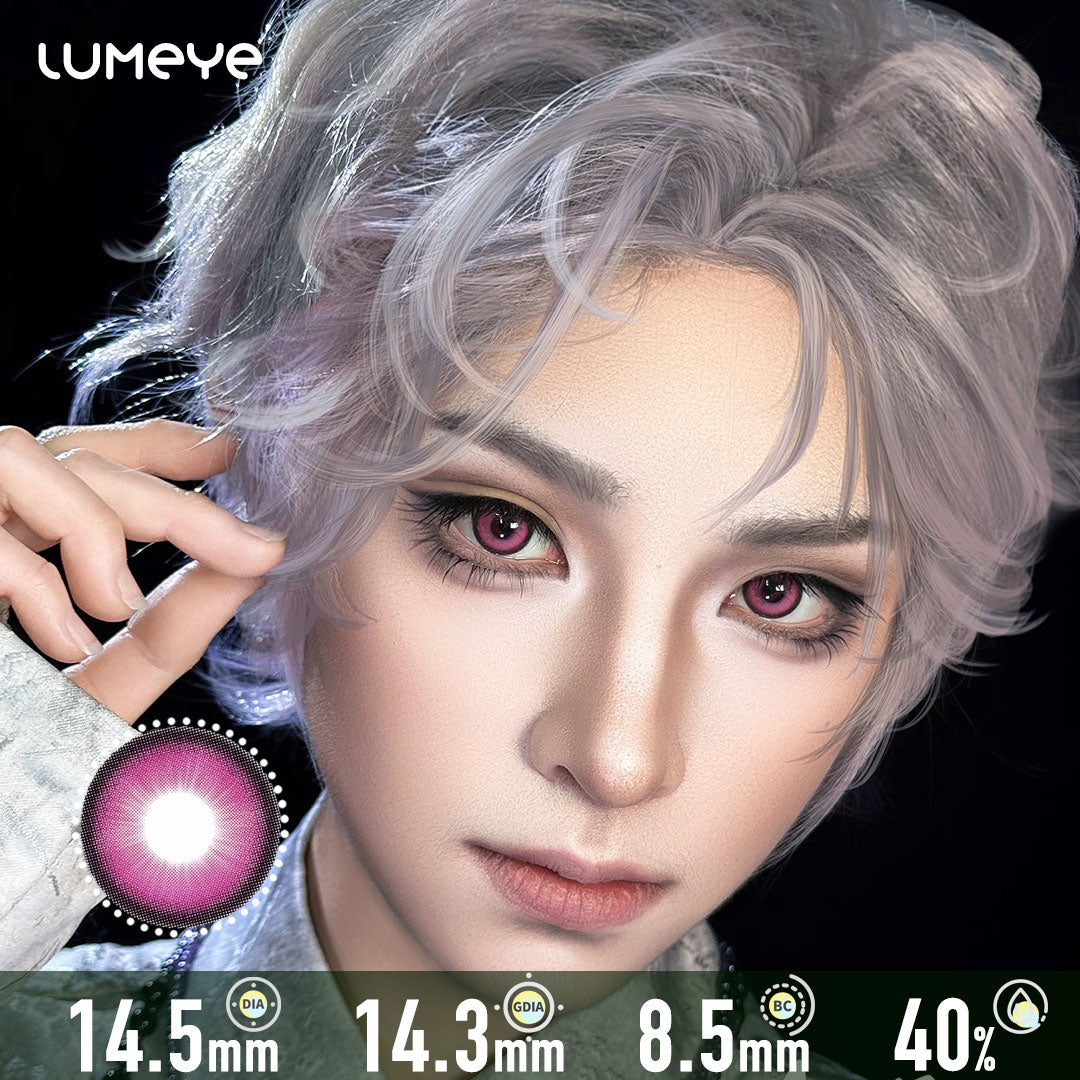 Cyber Punk Pink Contact Lenses