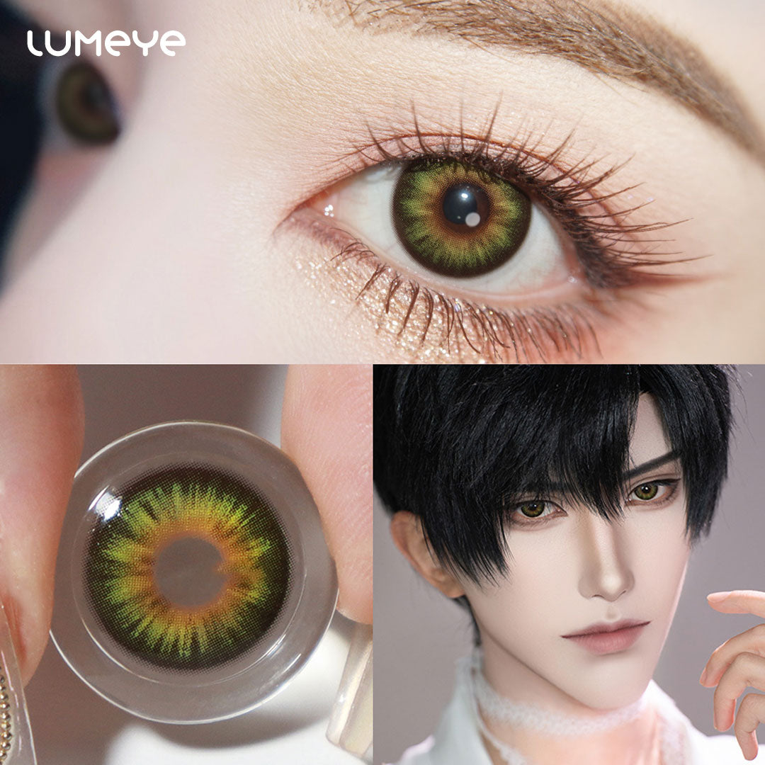 Emerald Enchantment Colored Contacts - 6PCs