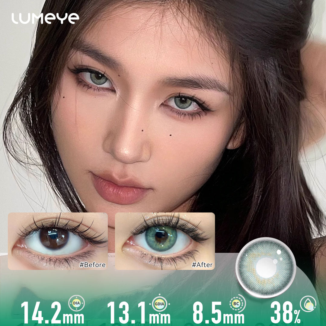 Enchanted Emerald Colored Contacts (10-Pack)