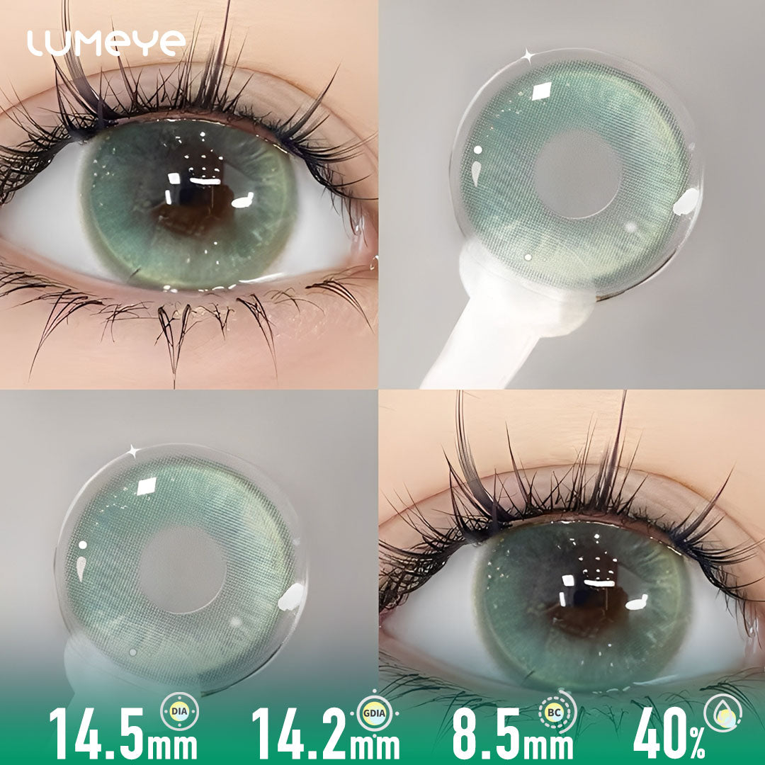 LUMEYE Exotic Green Colored Contact Lenses