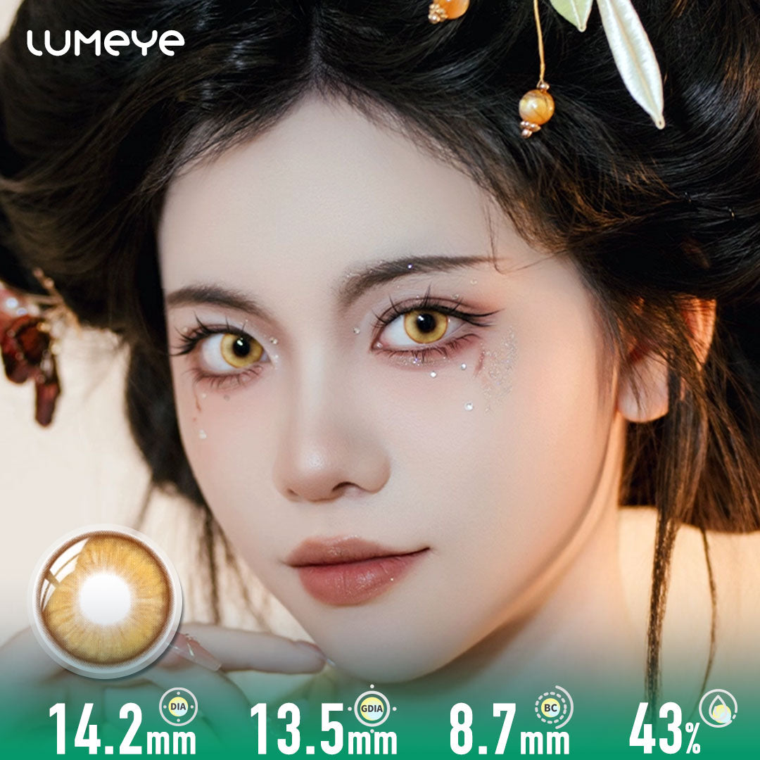 Honey Glow Contact Lenses | 4-Lens Pack