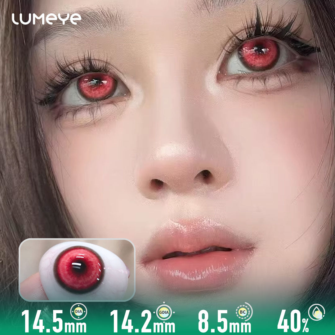 KOL Legend Red Colored Contacts
