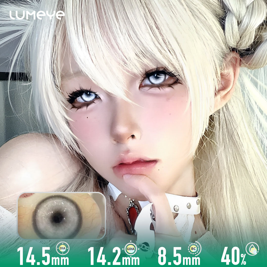 KOL Legend Silver Colored Contacts