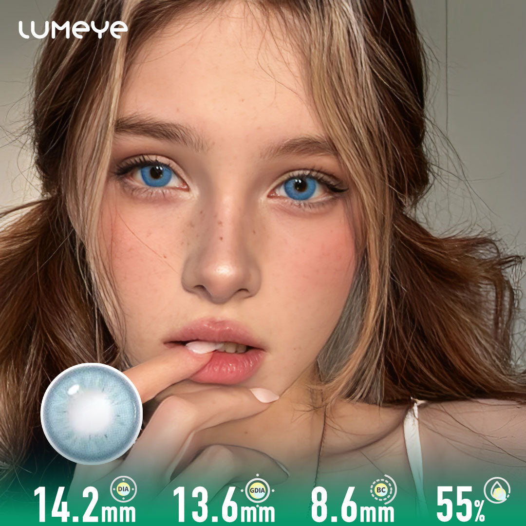 Lucifer Ice Blue Contact Lenses (10 PCS)